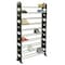 Home Basics 50 Pair Metal Shoe Rack, Black SR10745 - alternate 1